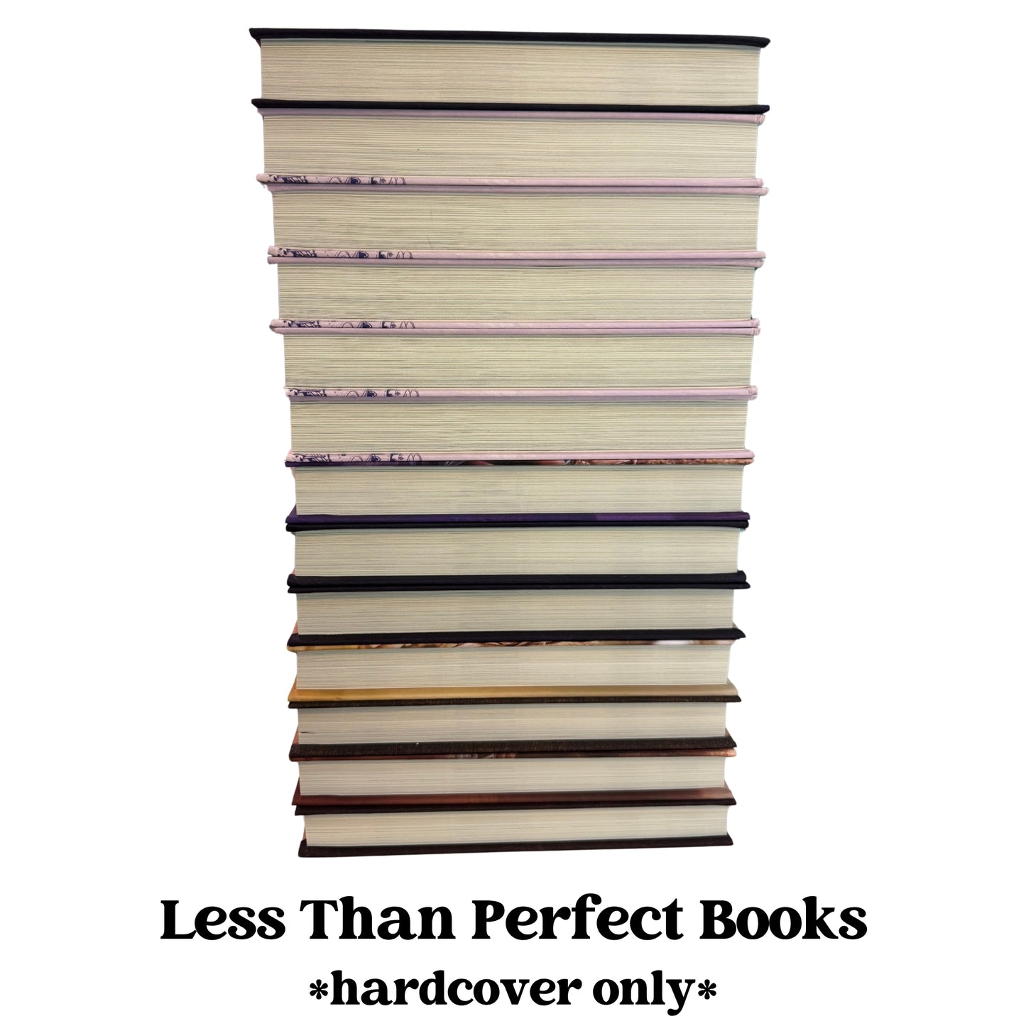 Less Than Perfect Books *Hardcover*