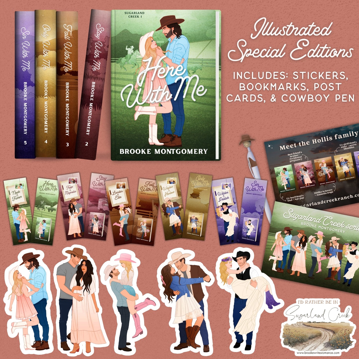 Sugarland Creek Illustrated Covers
