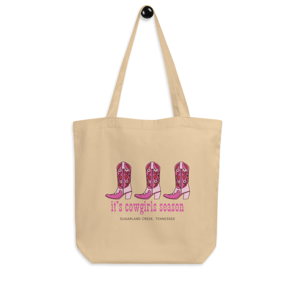 "It's Cowgirl's Season" Eco Tote Bag