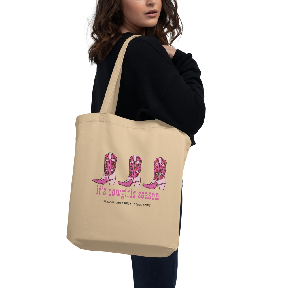 "It's Cowgirl's Season" Eco Tote Bag