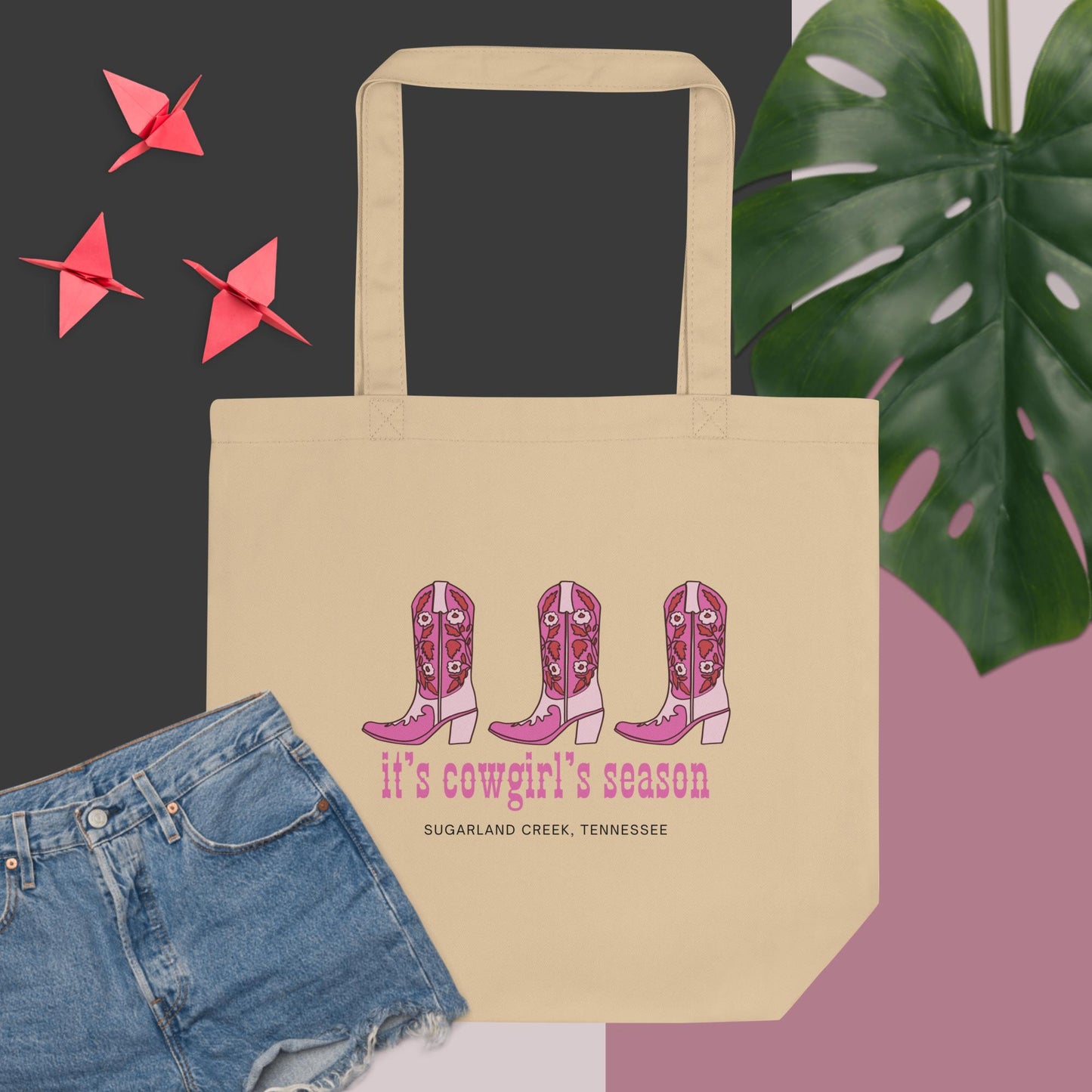 "It's Cowgirl's Season" Eco Tote Bag