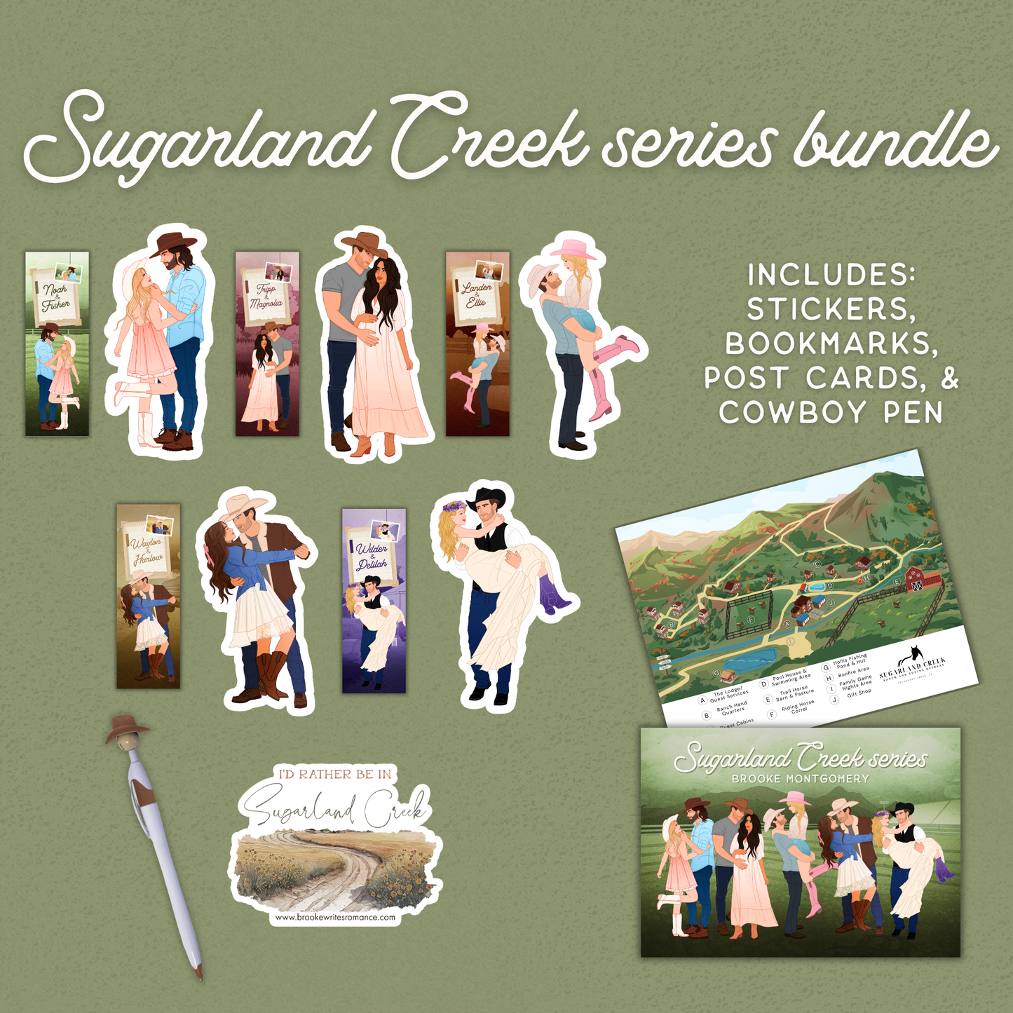 Sugarland Creek series (Illustrated Editions)