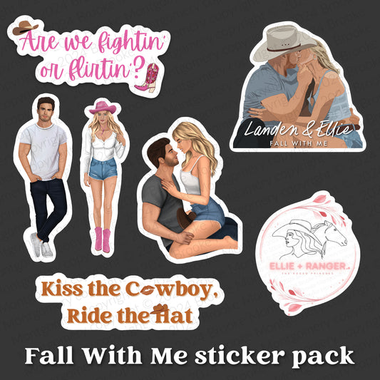 Landen & Ellie [Fall With Me] Sticker Pack