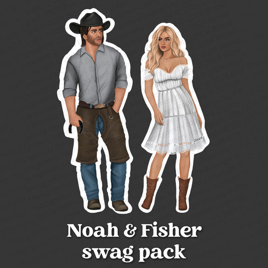 Noah & Fisher [Here With Me] Swag Pack