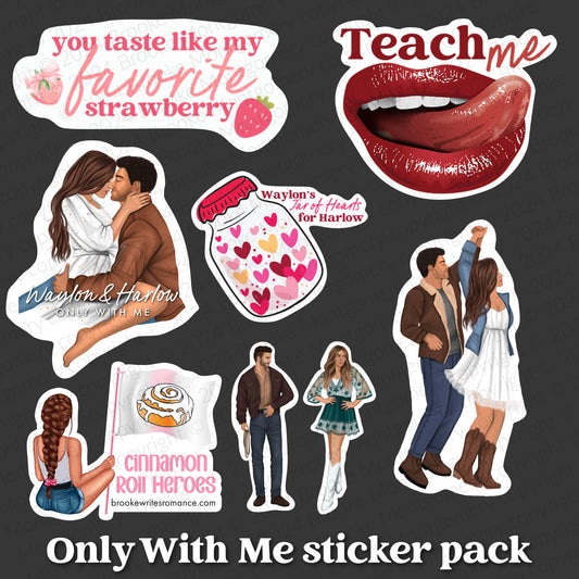 (Pre-order) Waylon & Harlow [Only With Me] Sticker Pack