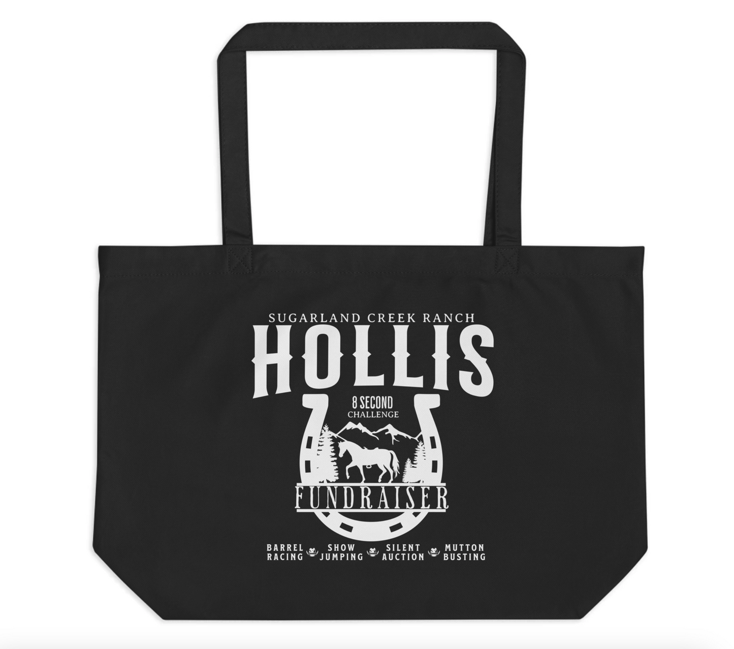 "Hollis Fundraiser" Collector's Edition Organic Large Tote Bag