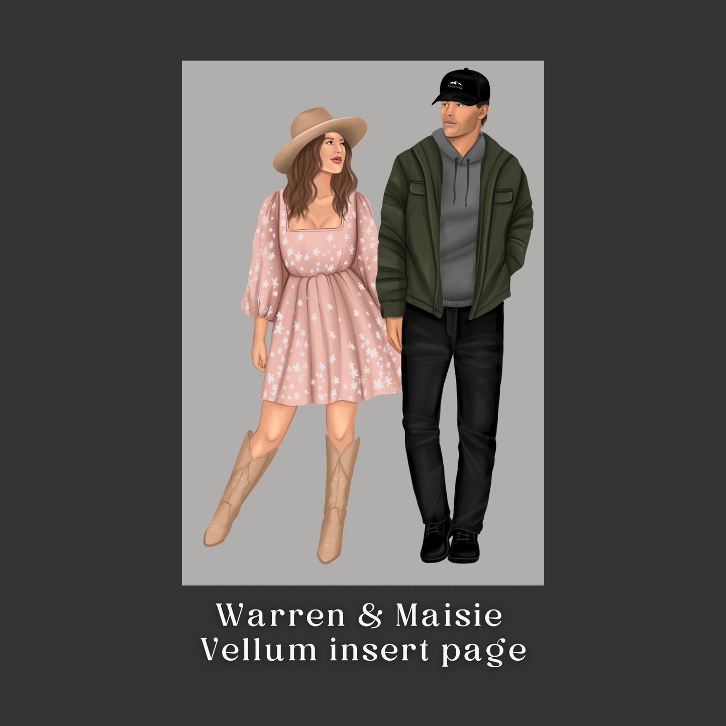 Vellum Art Insert Pages