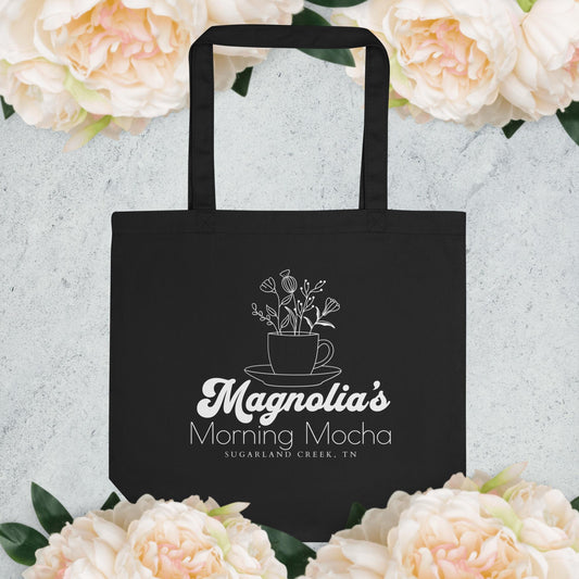 "Magnolia's Morning Mocha" Logo [Stay With Me] Collector's Edition Eco Tote Bag