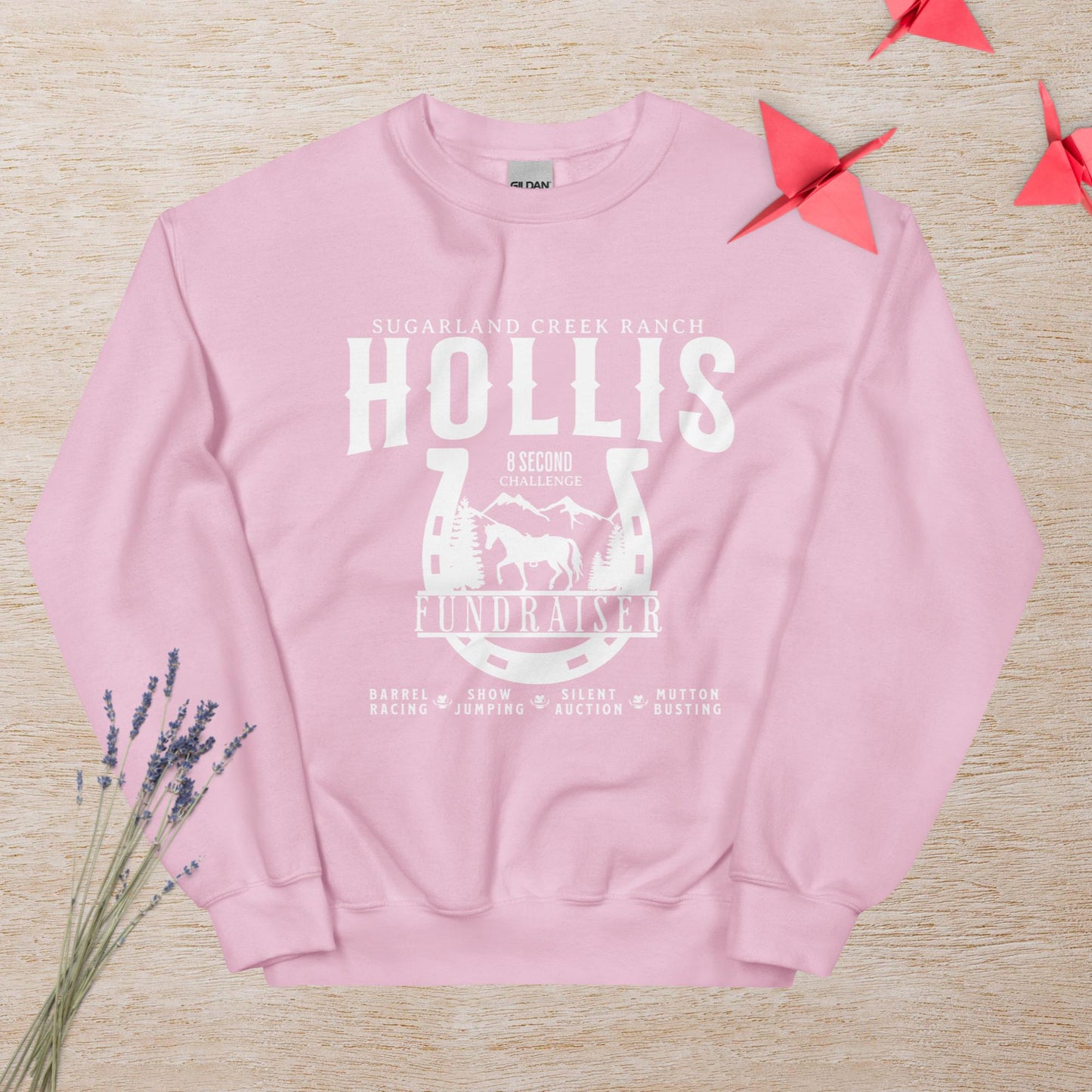 "Hollis Fundraiser" Logo Unisex Sweatshirt