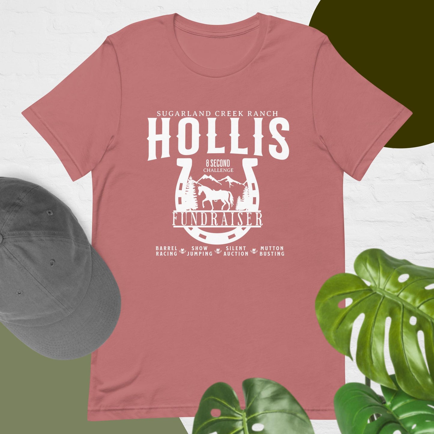 "Hollis Fundraiser" Logo Unisex T-shirt