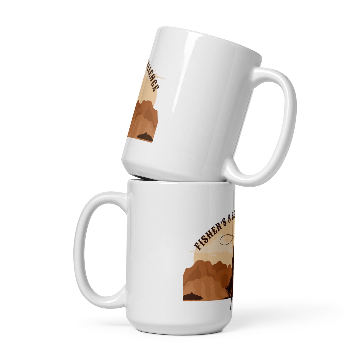 "Fisher's 8 Second Challenge" [Here With Me] Mug